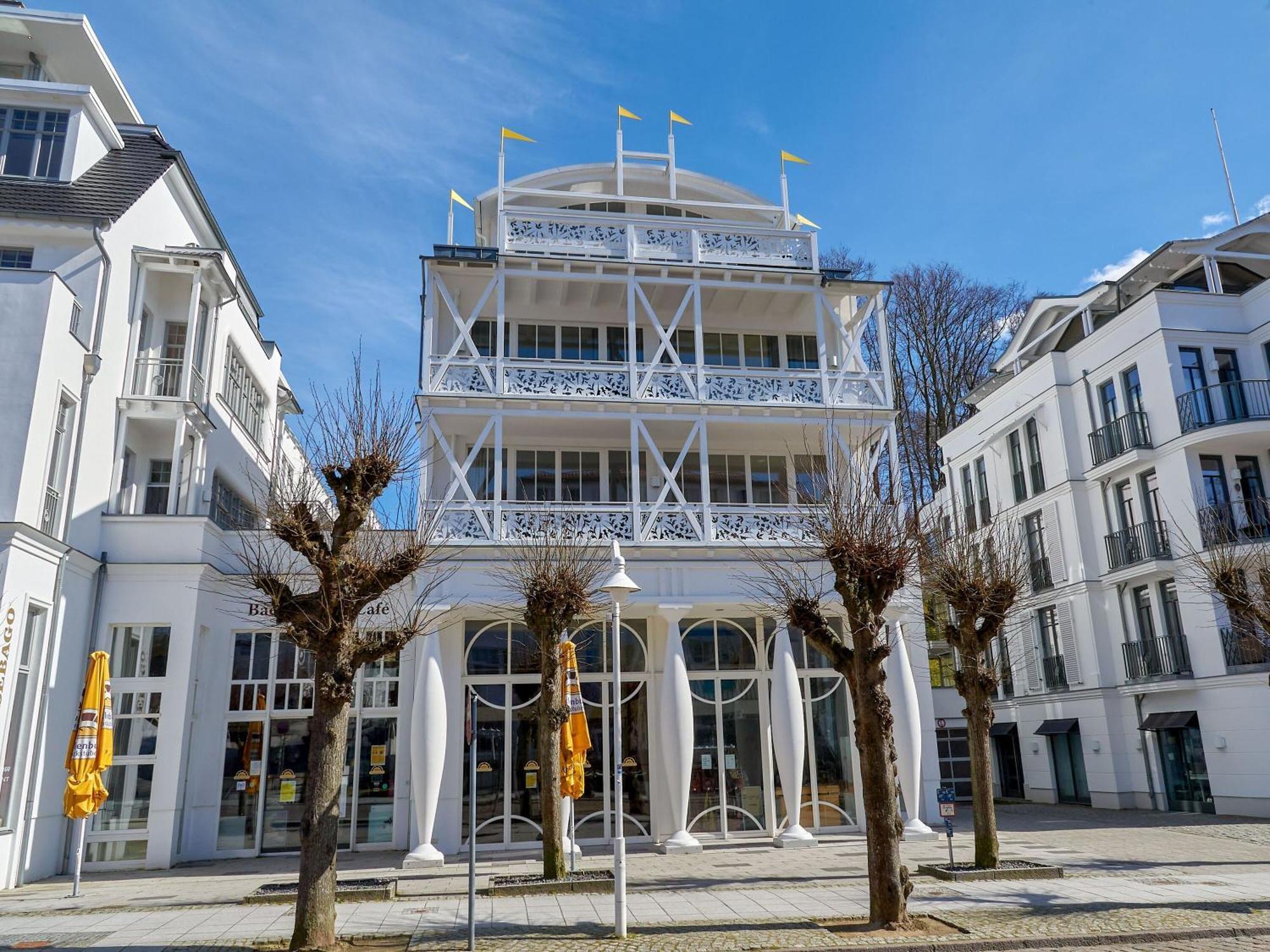 Villa Johanna F593 - Appt 11 mit Kamin und großer Terrasse Sellin  Exterior foto