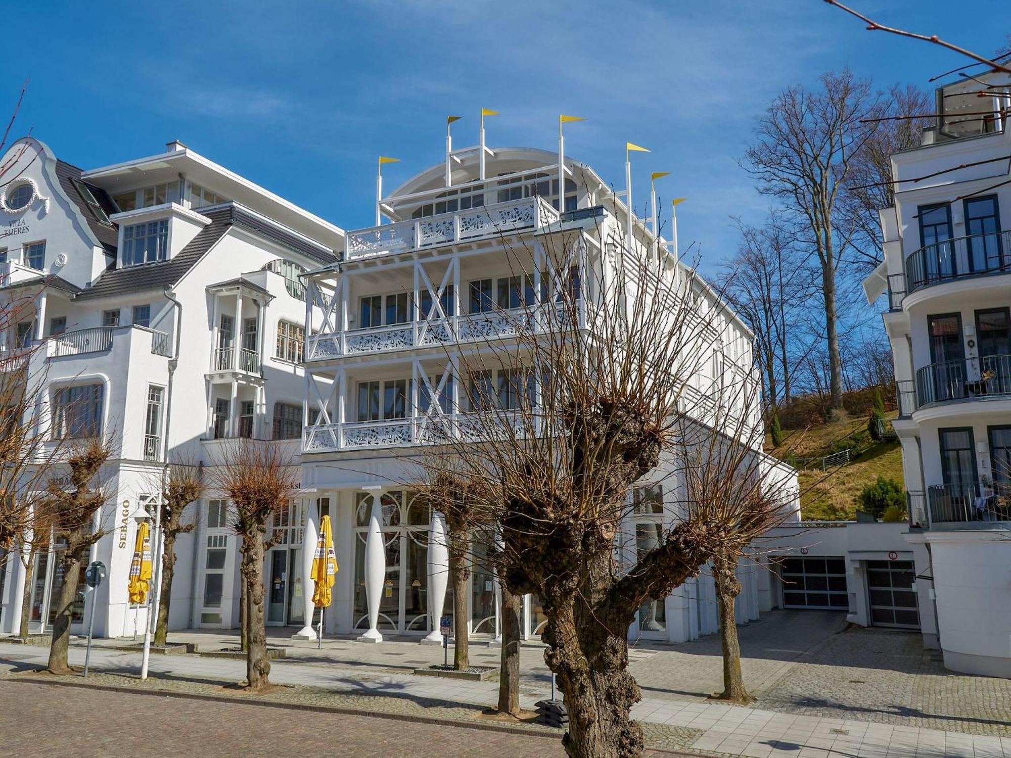 Villa Johanna F593 - Appt 11 mit Kamin und großer Terrasse Sellin  Exterior foto